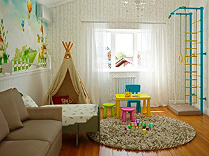 Детская комната для новорождённого